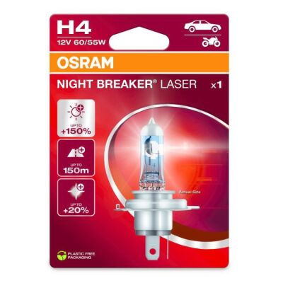 Žárovka H4 12V 60/55W - Night Breaker Laser